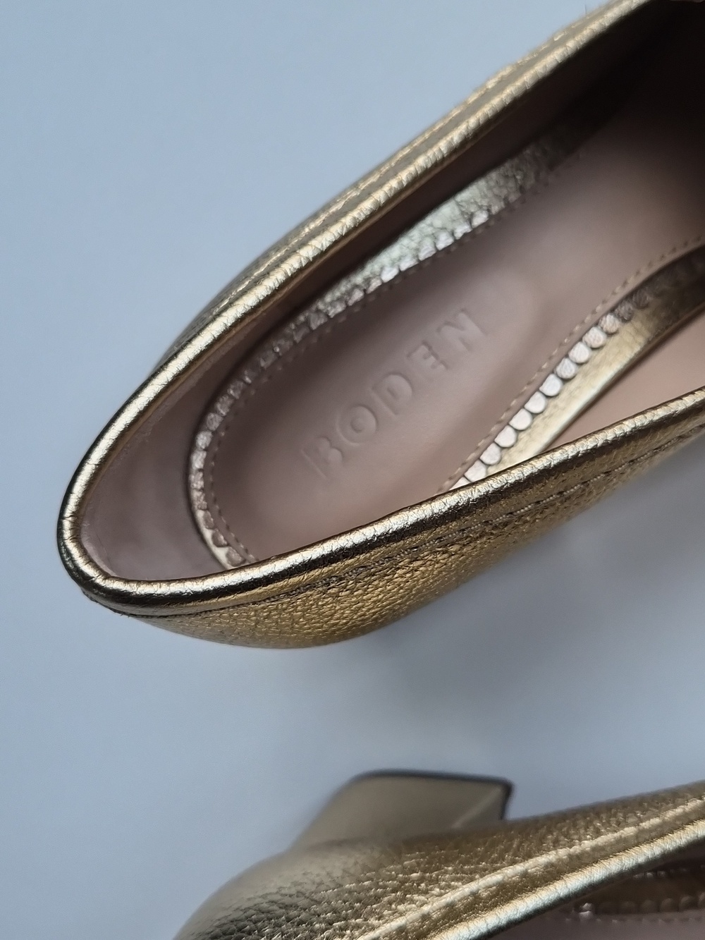 Boden Iris Snaffle Heeled Loafers Size 39 - Picture 11 of 14